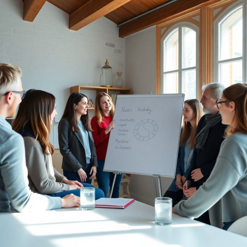 Manjša ekipa mentorjev okrog table v svetlem prostoru v Velenju